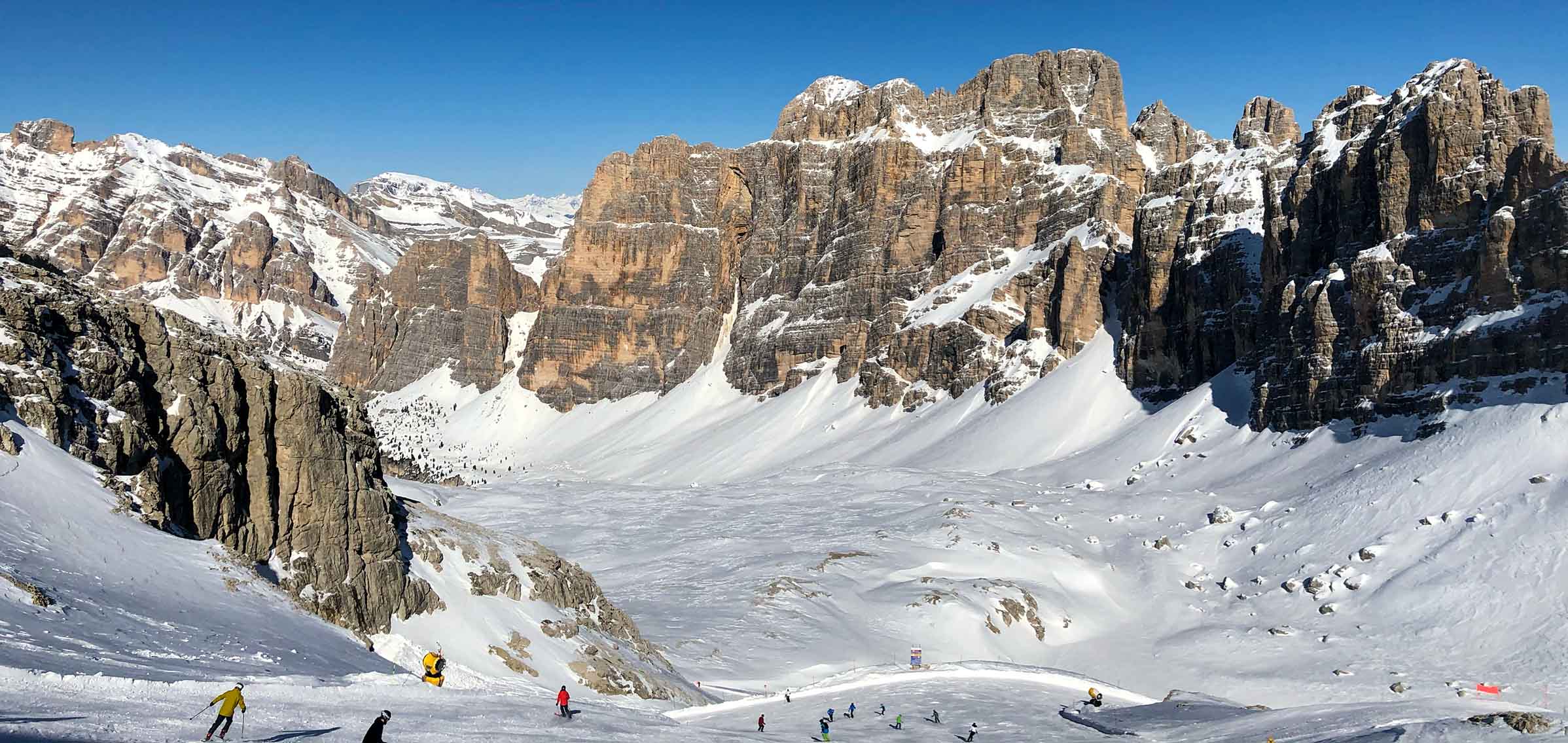 Lagazuoi slope / Dolomites Cortina d'Ampezzo